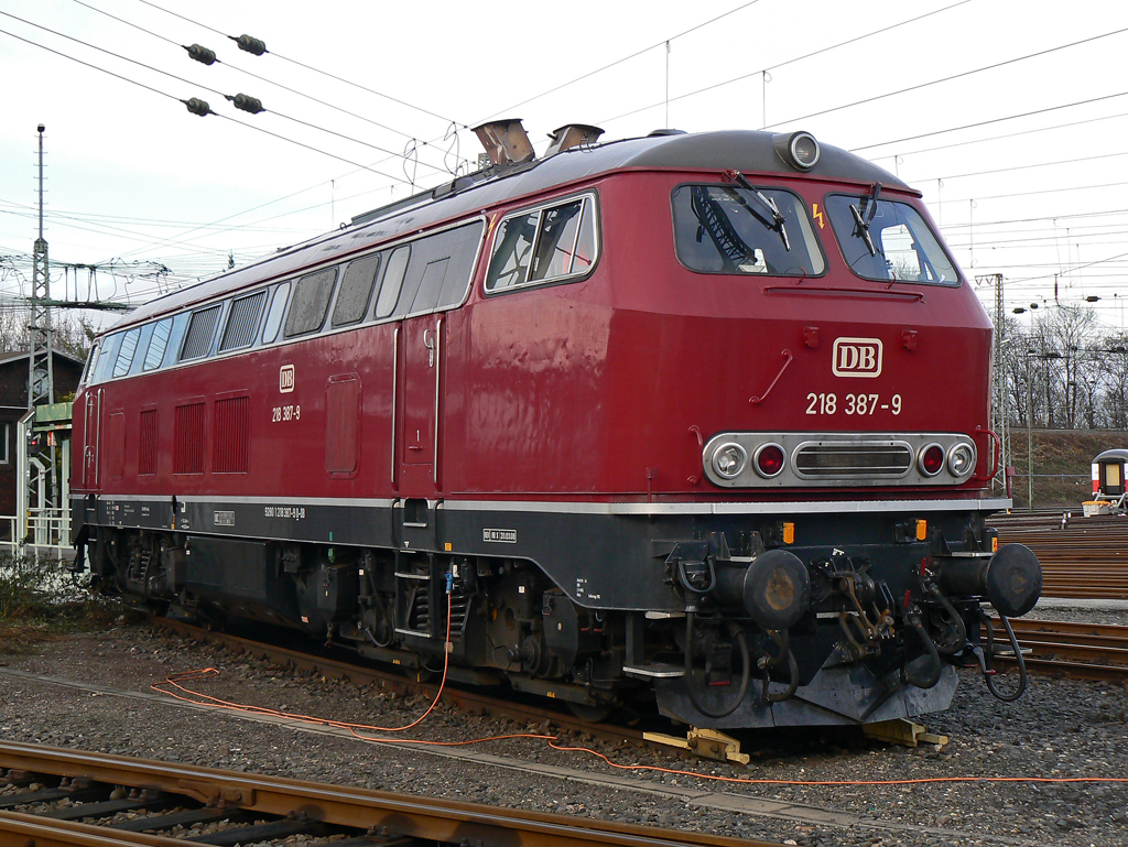 218 387-9 in Kln Nippes am 09.01.2011