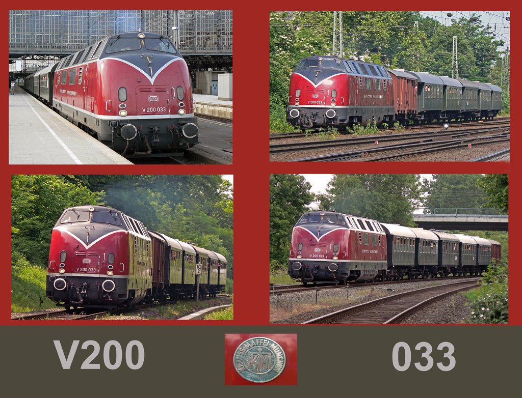 Als Dankeschn an die Museumseisenbahn Hamm, eine kleine Collage mit Bildern vom 06.06.2010 !