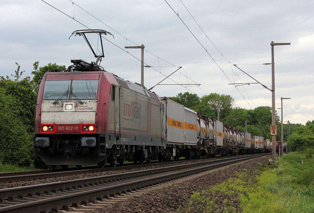 Crossrails 185 602-0 bei Brhl am 18.05.2012