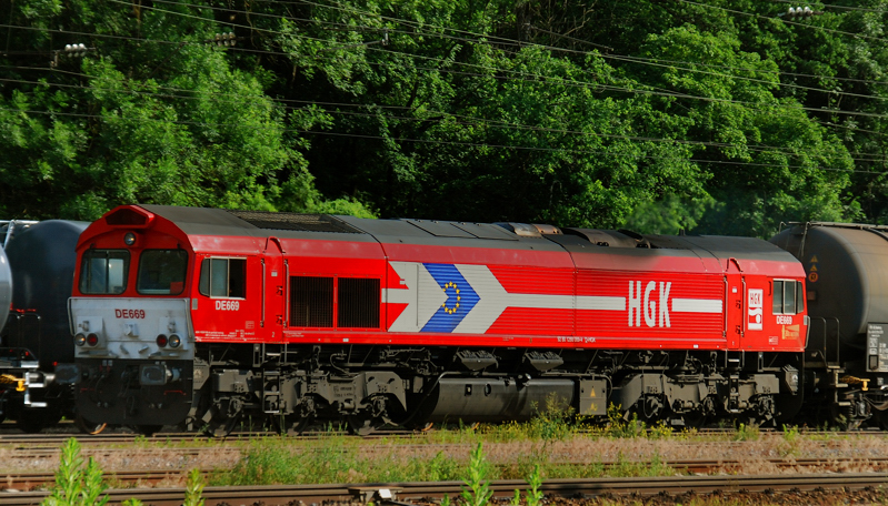 DE 669, HGK, aufgenommen am 15.06.12, in Neuoffingen.