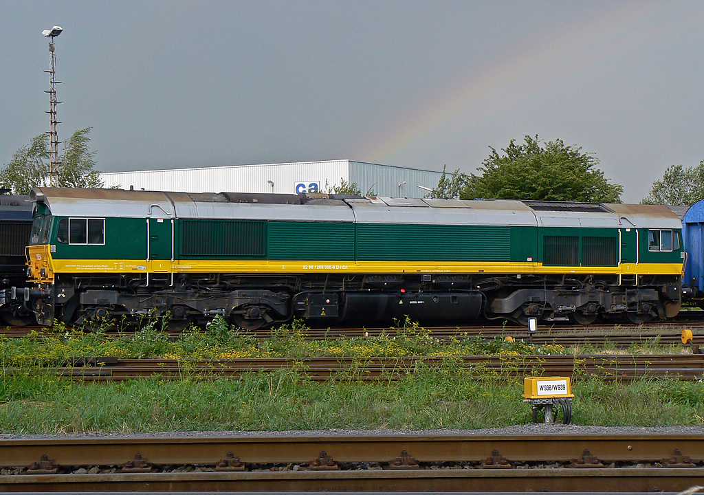 DE54 unterm Regenbogen am 28.07.2010