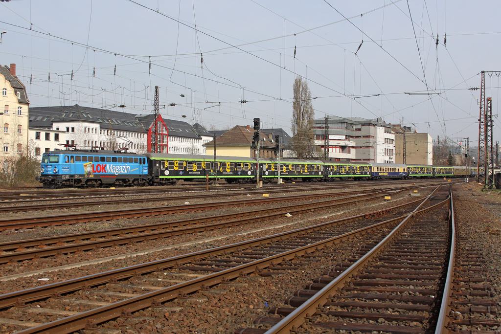 Die 1042 520-8 der Centralbahn in Koblenz Mosel am 25,03,11