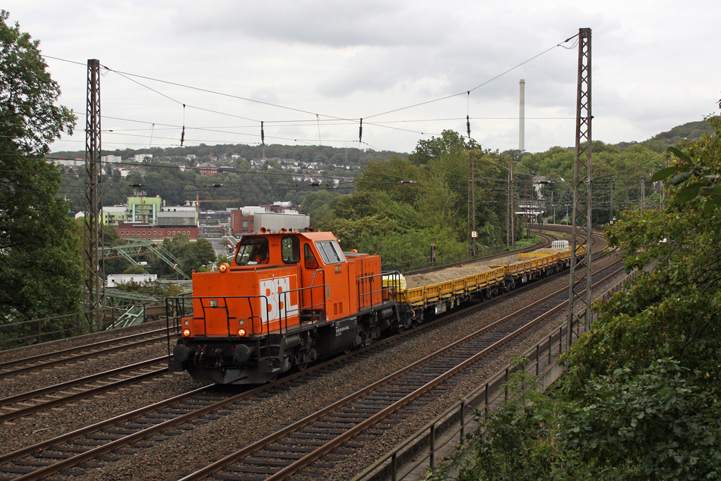 Die BBL 10 ( 214 023-4 ) in Wuppertal Sonnborn am 13,09,11