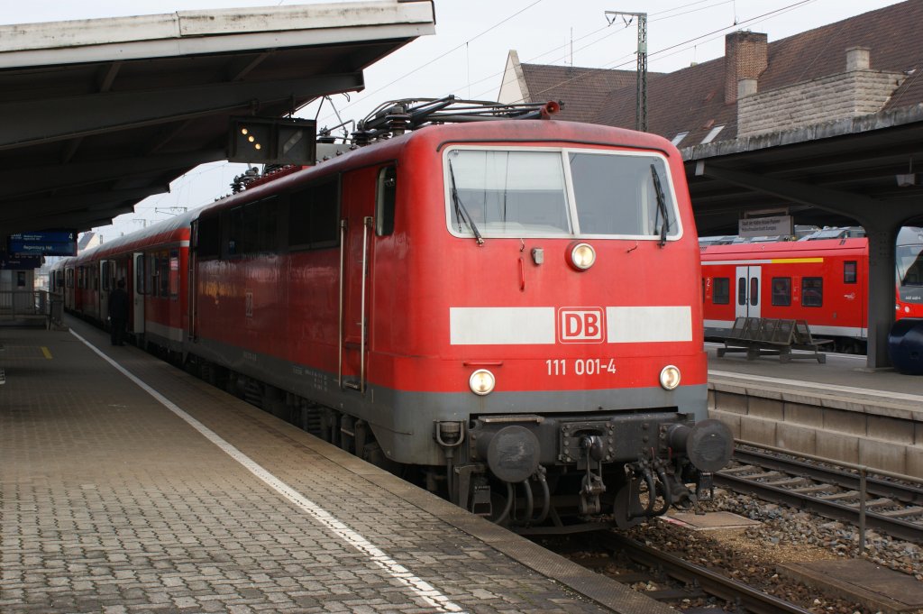 Die erste 111 in Donauwrth am  16.10.2009