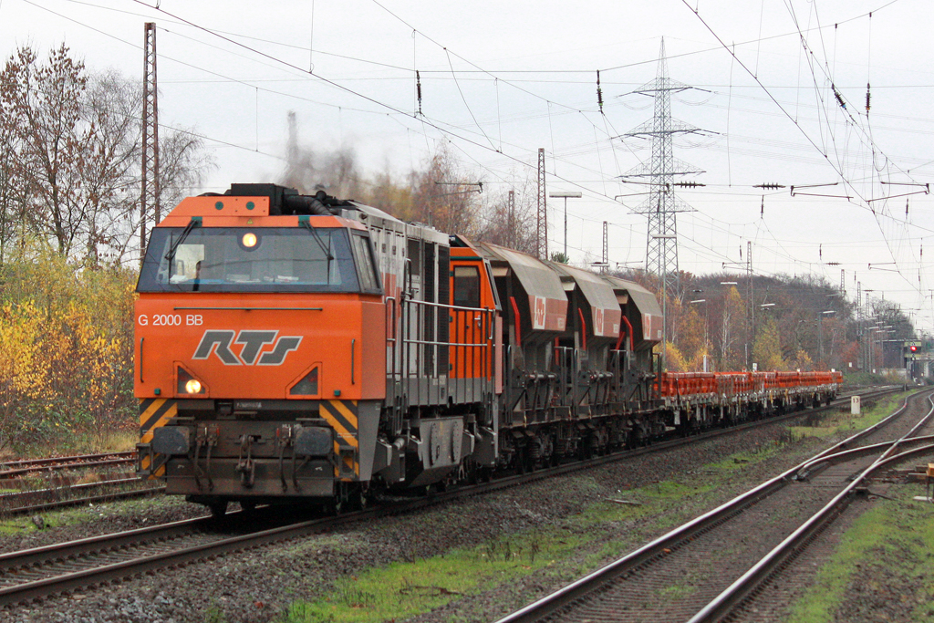 Die RTS G 2000 BB in Ratingen Lintorf am 17,11,10