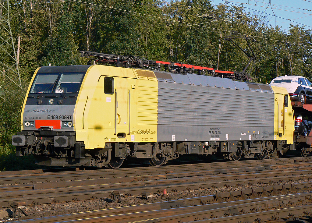 E189 008 / ES 64 F4 908RT in Gremberg am 21.09.2010