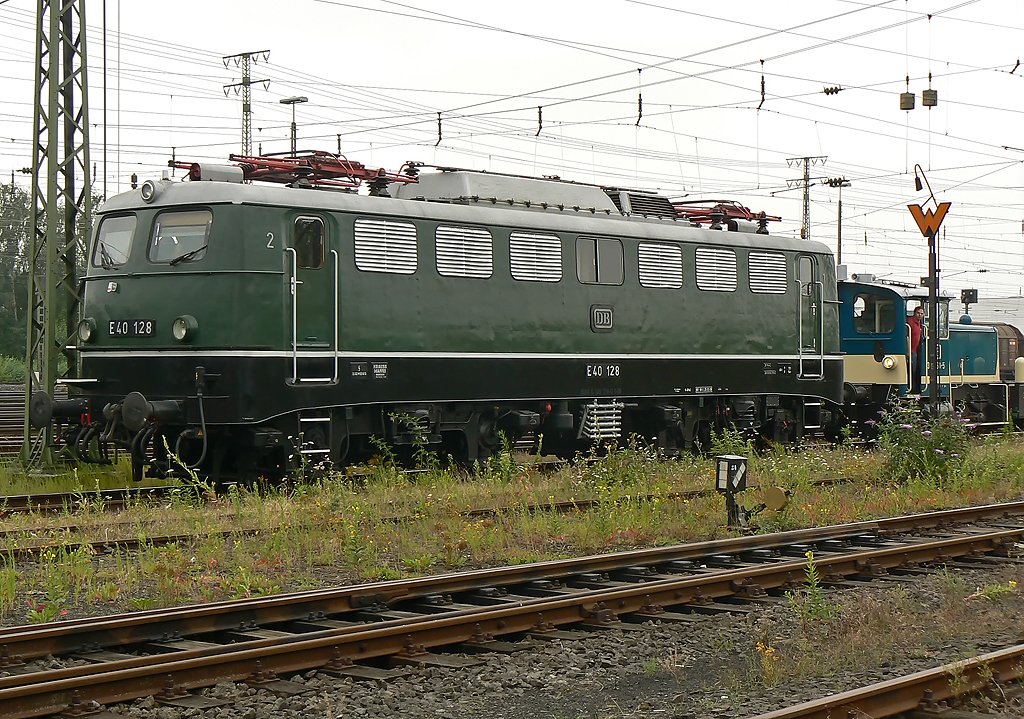 E40 128 im DB Museum Koblenz im Aug 09