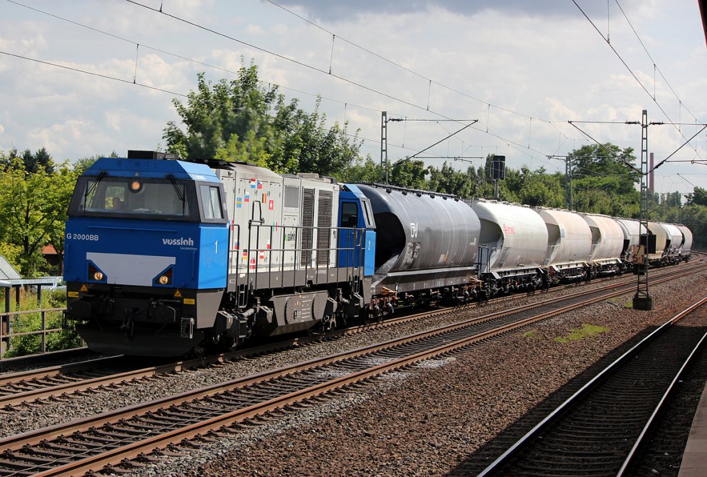 Eine G2000BB der RTB in Kln Stammheim am 03.08.2012