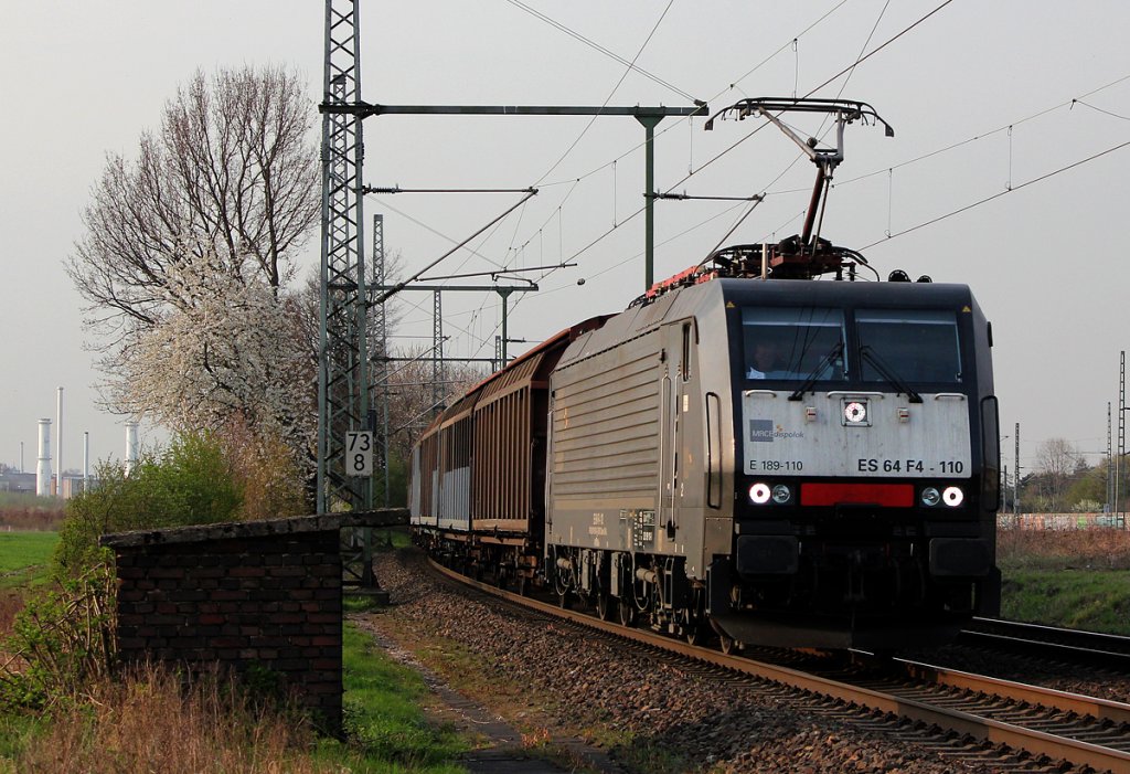 ES 64 F4-110 / 189 110 in Porz Wahn am 03.04.2012