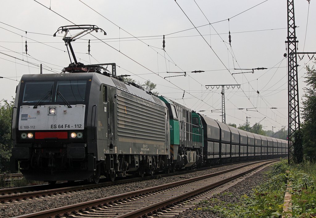 ES 64 F4-112 in Duisburg Neudorf am 27.07.2011