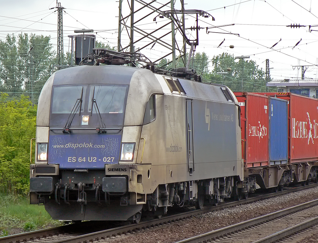 ES 64 U2-017 der Wiener Lokalbahnen in Gremberg am 12.05.2010