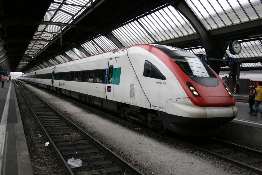 ICN Baureihe 500 in Zrich HB
