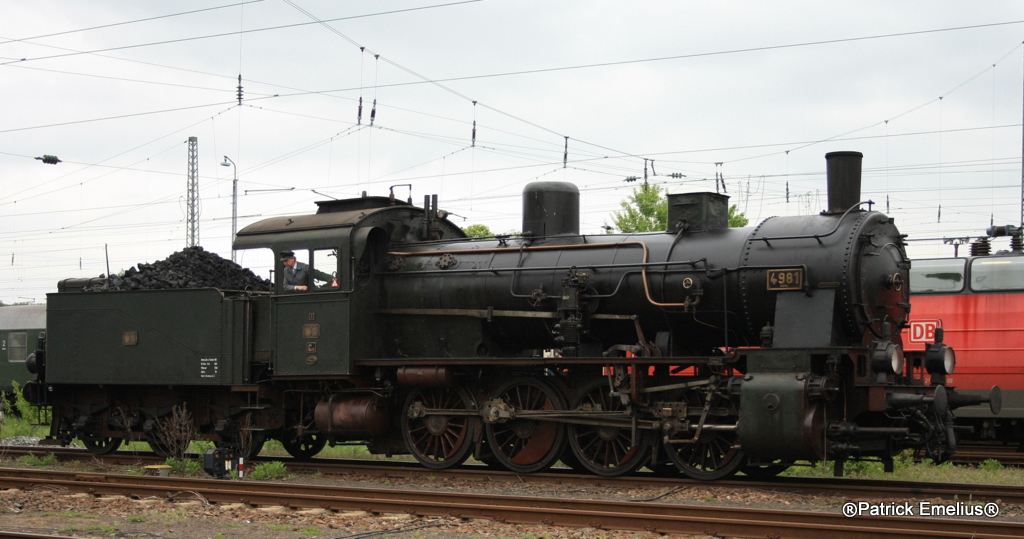 Kurz vor der Parade am 13.05.2010 wurde dei 4981 Mainz G8 Bereitgestellt. In Kranichstein