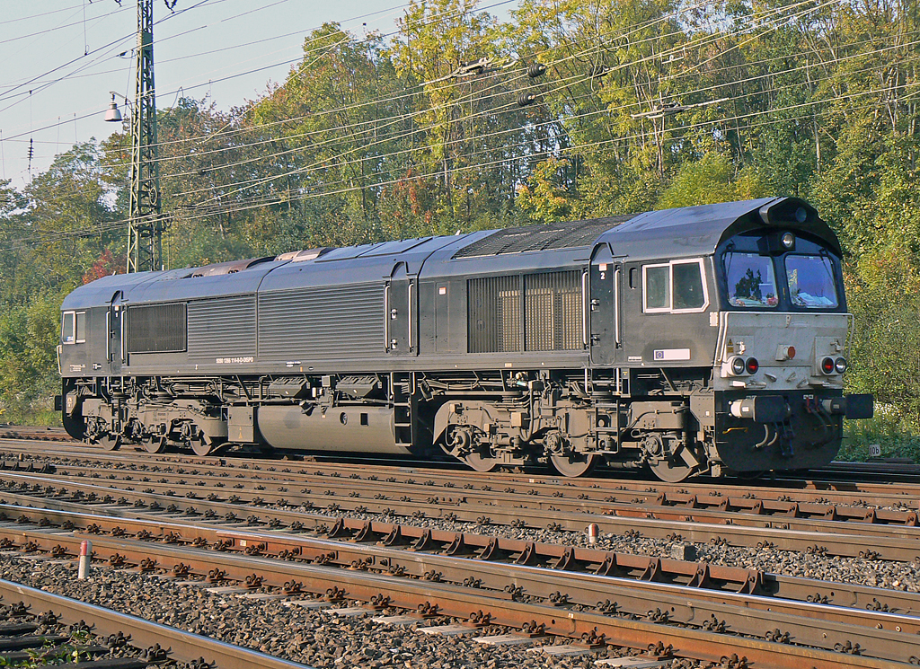 MRCE Class 66 Lz in Gremberg am 12.10.2010