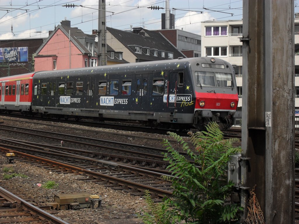 Nacht Express S-Bahn Steuerwagen im Klner Hbf am 23.6.10
