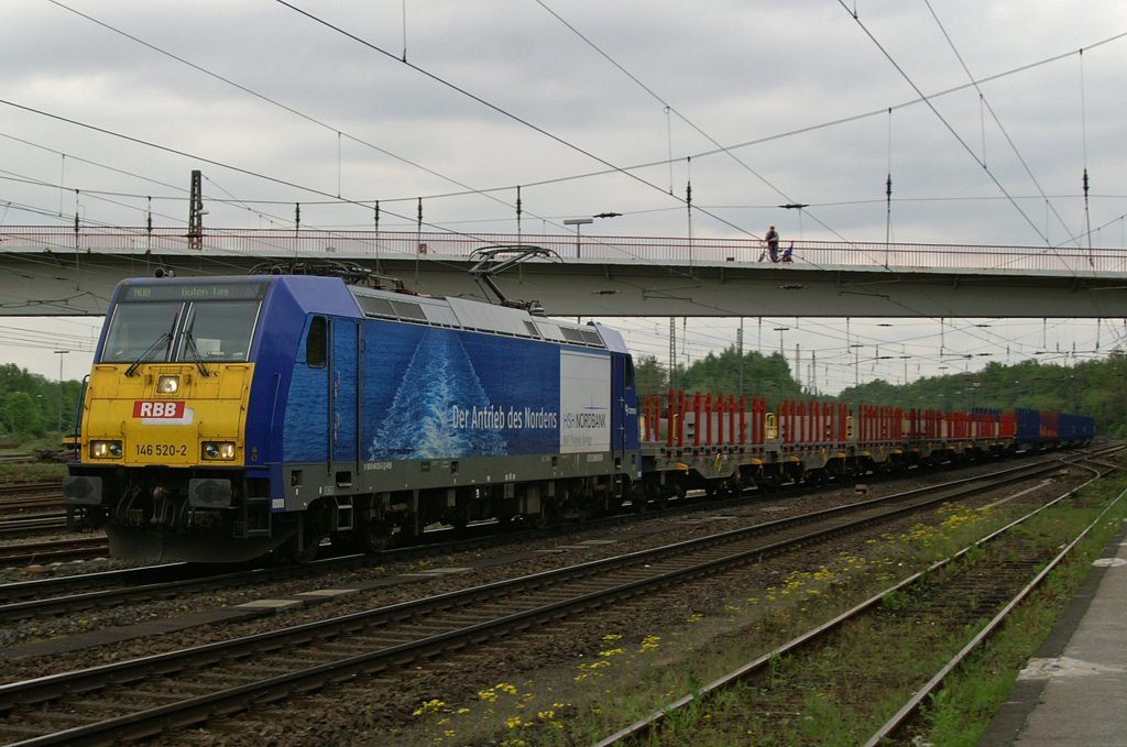 RBB 146 520 am 10.5.10 in Duisburg-Entenfang