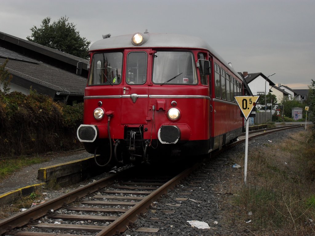 RSE MAN VT 25 im Bahnhof Pützchen am 9.9.10
