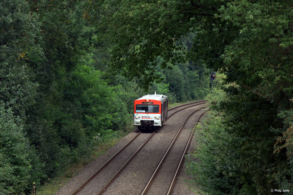 133 239-3  VT2.39  als S 28 (Mettmann Stadtwald - Düsseldorf Hbf) am 25.08.2017 zwischen Erkrath Nord und Düsseldorf-Gerresheim.
