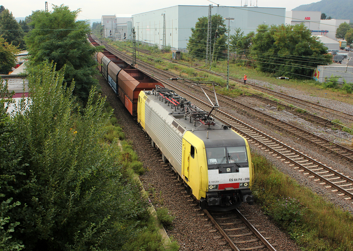 189 206 / ES 64 F4-206 (NIAG) in Bad Honnef am 07.09.2013