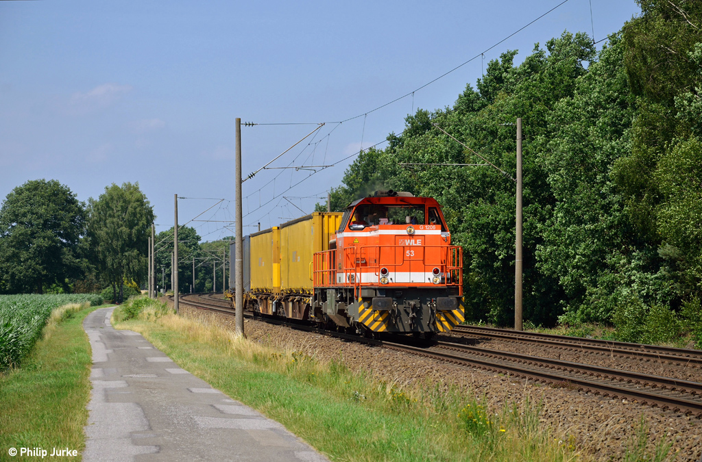 275 505-6 am 17.07.2015 zwischen Lingen(Ems) und Leschede.
