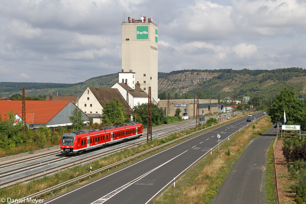 Der 440 821-7 in Karlstadt am 20.08.2013