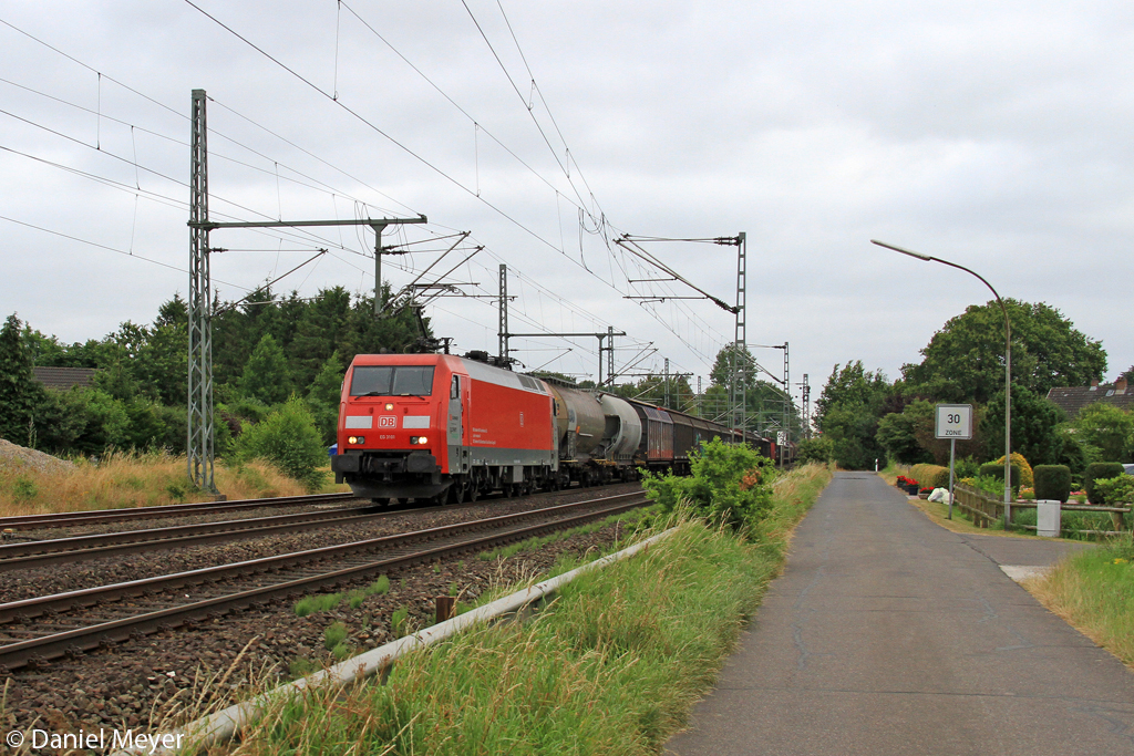 Die EG 3101 in Brokstedt am 19.07.2013