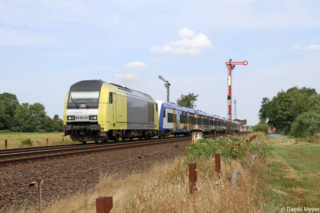 Die ER20-011 in Langenhorn am 02.08.2014
