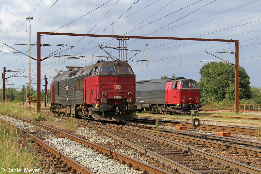 Die MZ 1456 und MZ 1439 in Padborg am 06.08.2014