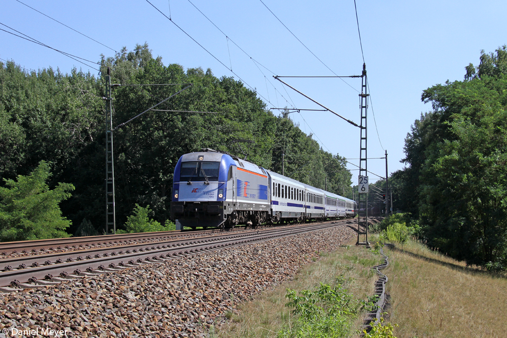 Die PKP 370 002 in Erkner am 02.08.2013 