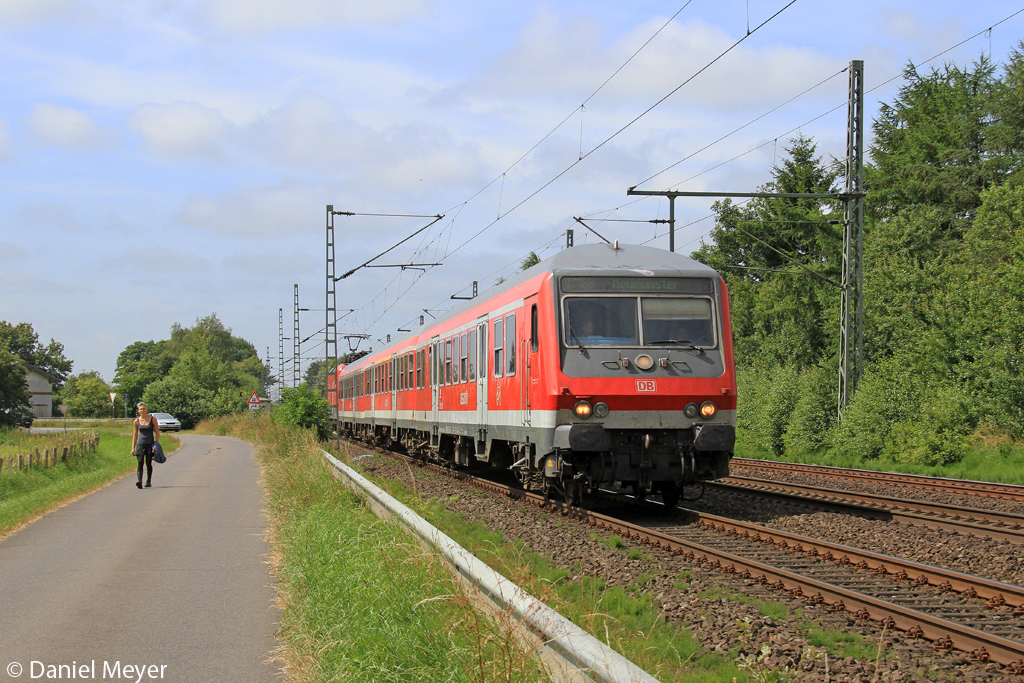 Die RB nach Neumnster in Brokstedt am 19.07.2013