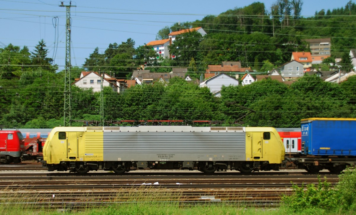 ES 64 F4-030, aufgenommen am 08.06.14, in Treuchtlingen.