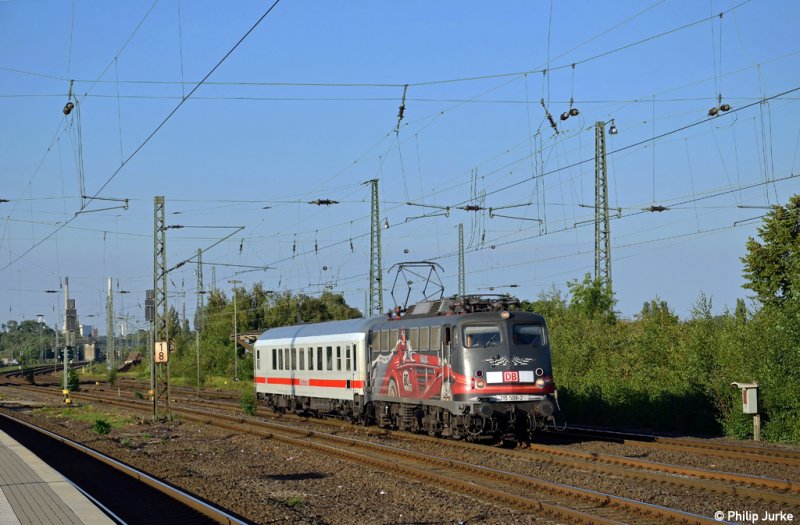 115 509 2 Mit Dem Pbz 2477 Von Dortmund Nach Frankfurt Main Am 09 09 2012 In Krefeld Linn Bahn Startbilder De