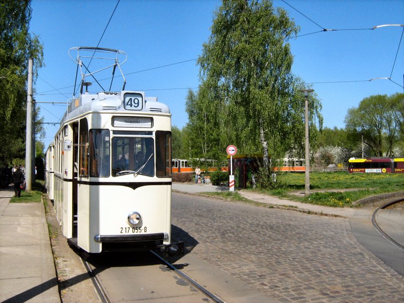 Abfahrt in Rosenthal Nord, 19.4.2009