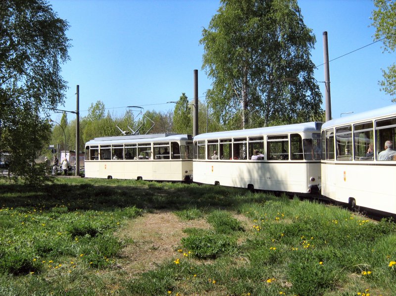Fahrt durch die Schleife Rosenthal Nord, 19.4.2009