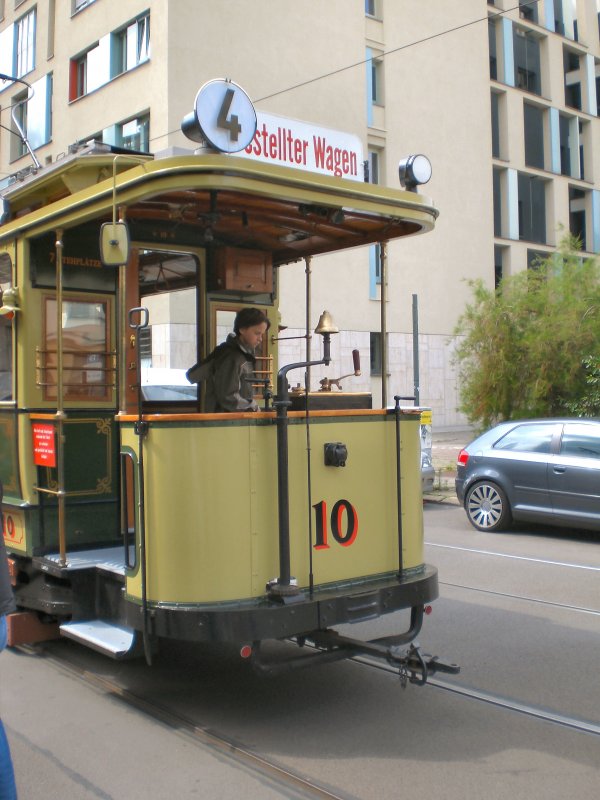 F�hrerstand Tw 10 - Schleife Am Kupfergraben - Juli 2009 Berlin
