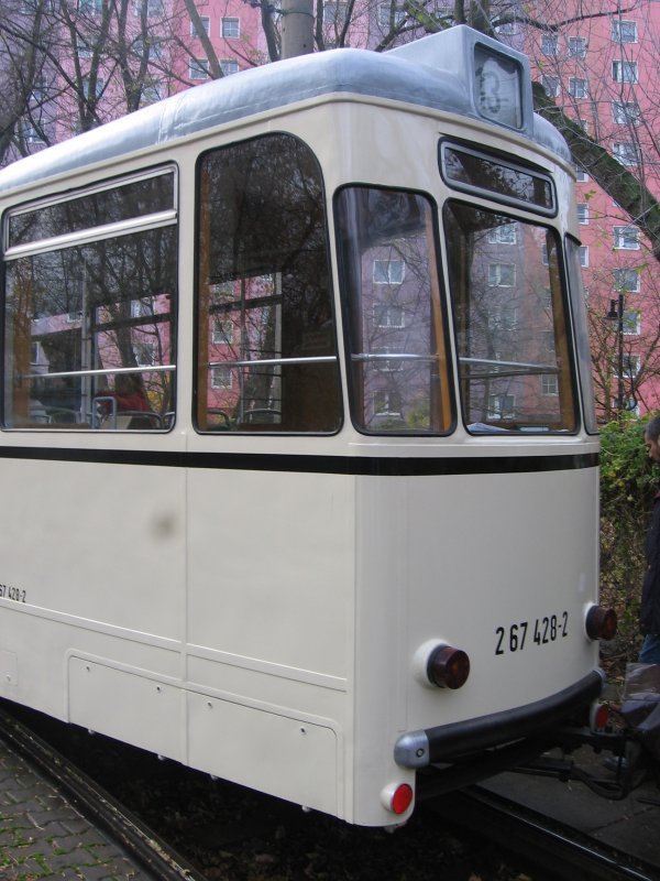 Heckfront Beiwagen REKO-Zug, Herbst 2006