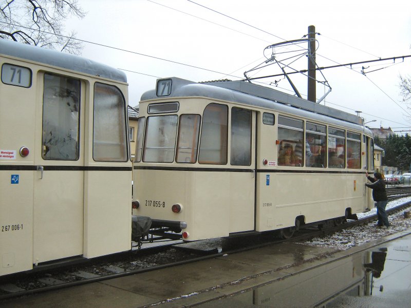herbstfahrt 2007 mit REKO-Tw und Beiwagen im berliner Norden, 2007