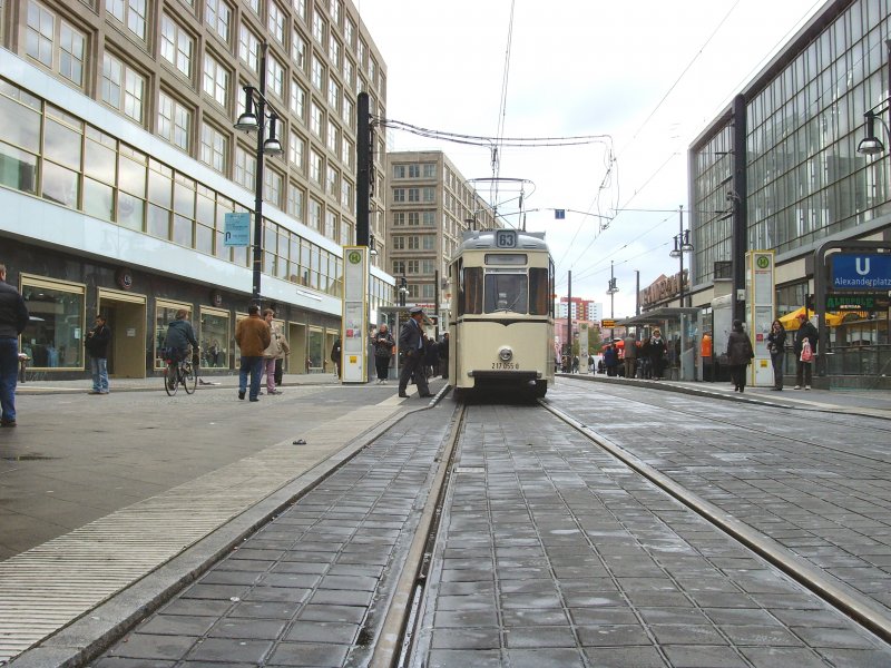 REKO-Zug am Alexanderplatz, Berlin Oktober 2009