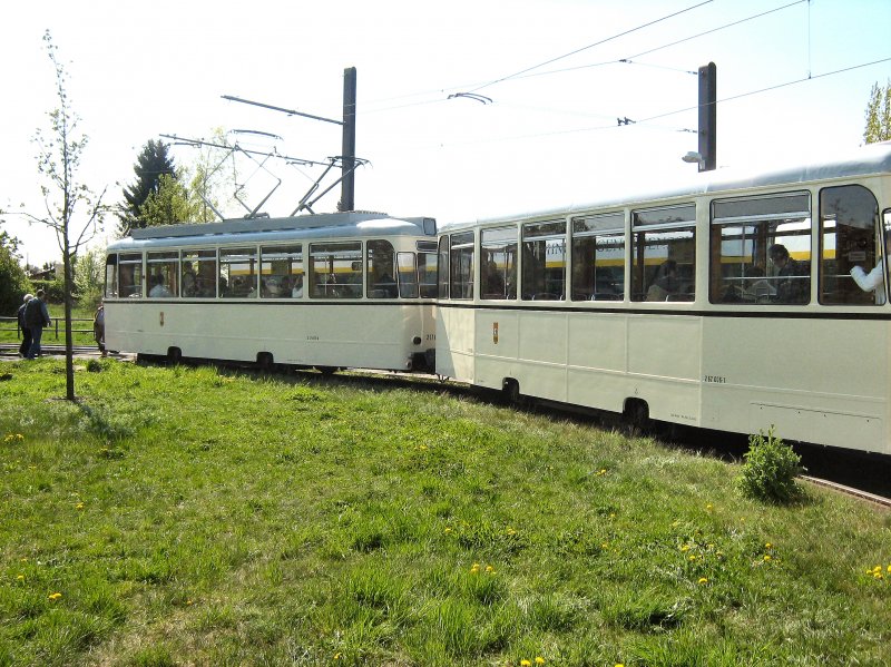 REKO-Zug in der Schleife Frz.Buchholz, 19.4.2009