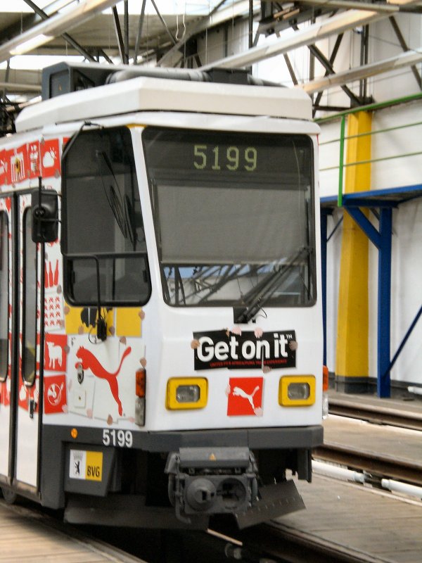 T6A im Depot Wei�ensee, Besichtigung w�hrend einer Themenfahrt 2007