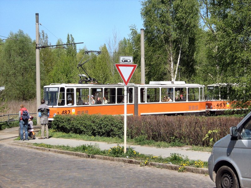 TATRA-Zug in Rosenthal Nord - 19.4.2009
