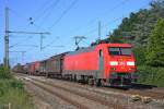 EG 3109 mit einem Gterzug gen Sden am 1.8.11 in Wrist