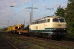 EBM 216 224-6 bei der Durchfahrt in Lintorf am 08.10.2010