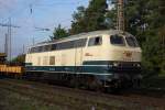 EBM 216 224-6 bei der Durchfahrt in Lintorf am 08.10.2010