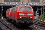 Im Hamburg Hbf fhrt 218 397-8 und 218 379-6 zum Gl. 8, um am 30.5.10 den IC nach Westerland zu bernehmen. Jun und ich fuhren mit der 397-8 hin und mit der 397-6 zurck. 
