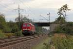 232 592-6 Lz Richtung Norden am 8.10.12 in Ratingen Tiefenbroich