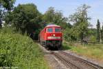 Die 232 561-1 in Flandersbach am 03.07.2014