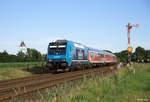 245 209-2 mit dem RE 11024 (Hamburg-Altona - Westerland(Sylt)) am 06.07.2017 bei Risum-Lindholm.
