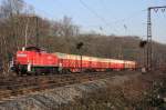 Die 294 782-8 auf dem Weg nach Duisburg Hochfeld. Aufgenommen am 04.03.2011.

