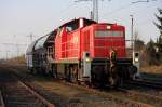 Die 294 787-7 auf dem Weg durch Lintorf am 28.03.2011